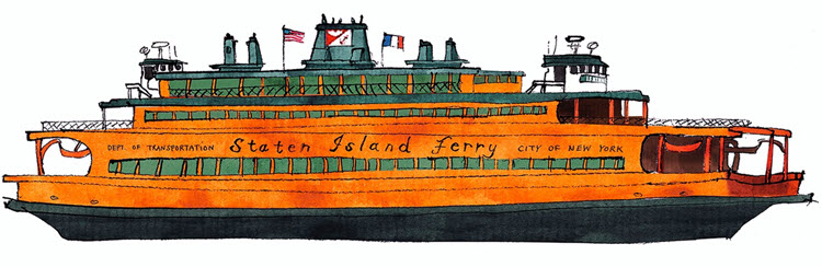 John F. Kennedy Staten Island Ferry (c) by Christina Sun, Bowsprit
